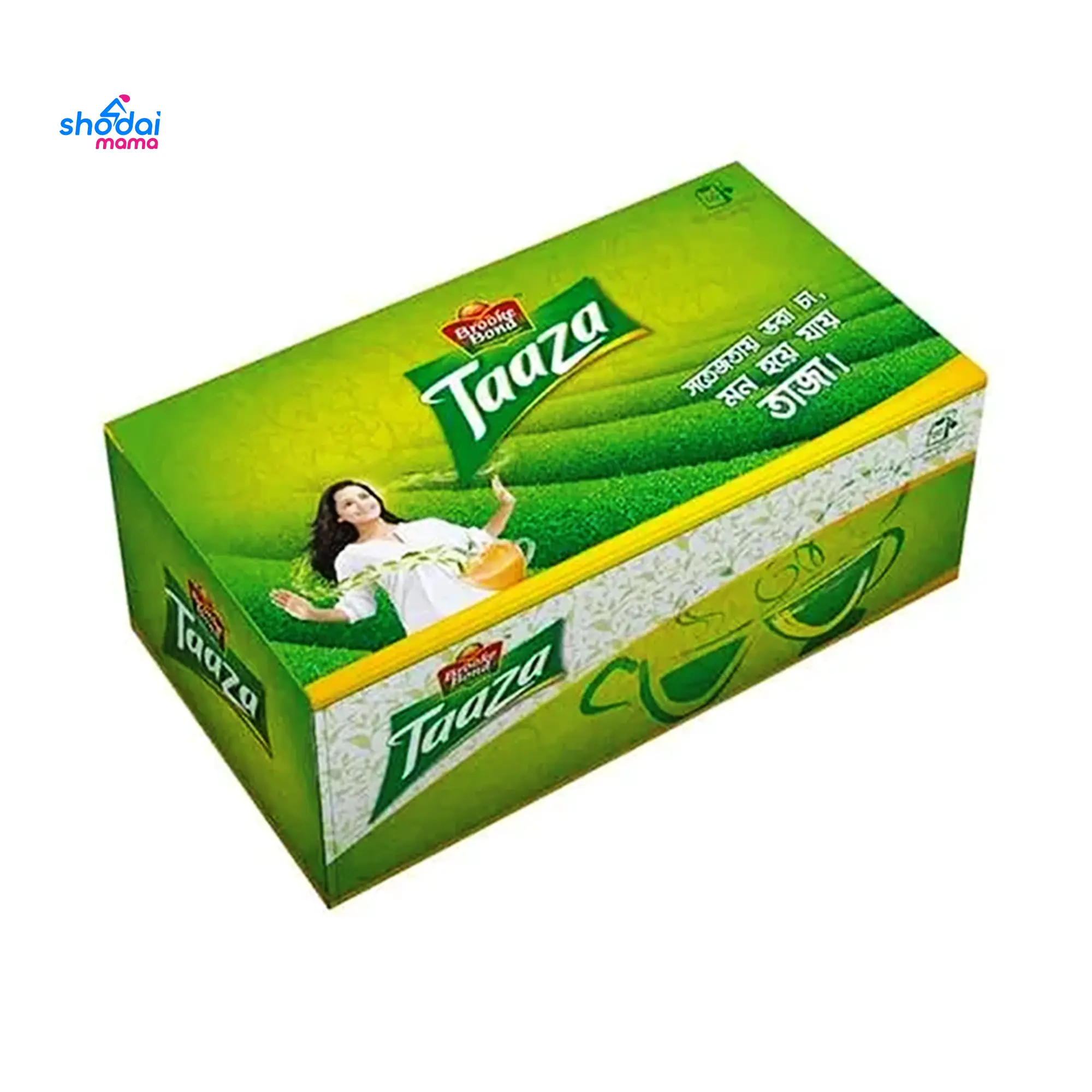 Taaza Brooke Bond Tea Bag Box 50x1.9gm